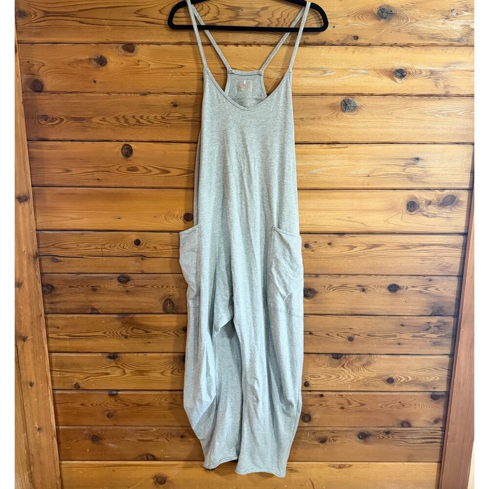 Free People FP Movement Hot Shot one-piece XS Heathered Heather Gray